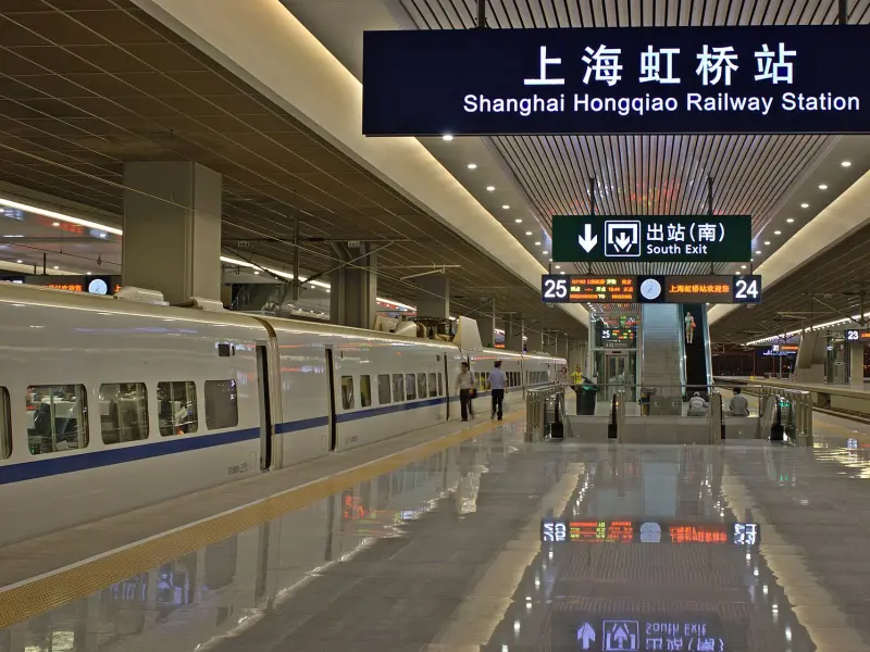 Shanghai Hongqiao Railway Station-Connecting You to China’s High-Speed Rail Network