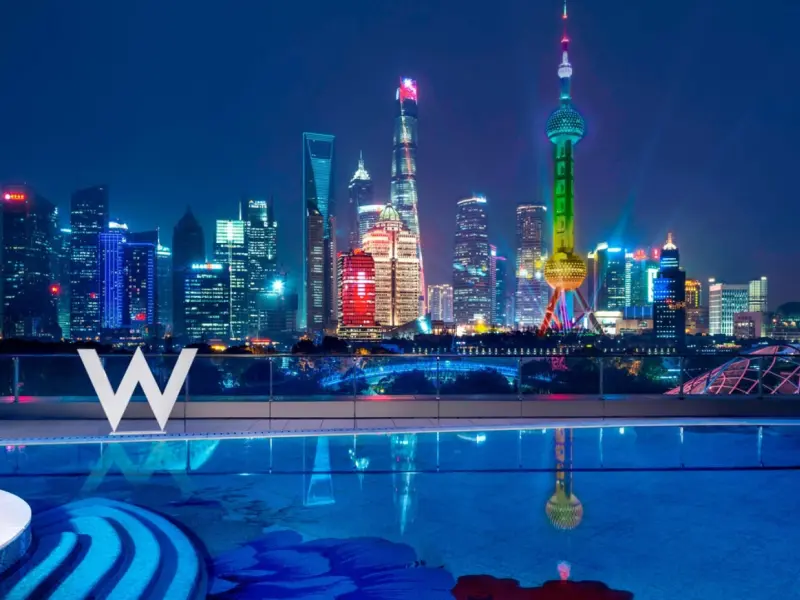 W Shanghai - The Bund-Luxurious Stay at W Shanghai - A Blend of Heritage and Futurism on The Bund