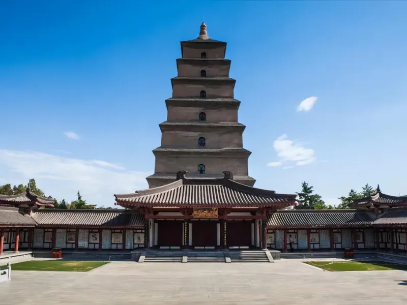 Giant Wild Goose Pagoda-A Sacred Tower That Echoes the Glory of Ancient China